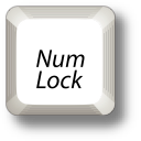 PC numlock key