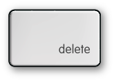 Mac Delete key