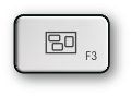 Mac F3 and Expose key