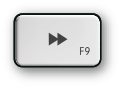 Mac F9 and fast forward key