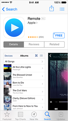 Remote, a free app