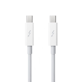 Thunderbolt Cable on Thunderbolt Cable Adapter