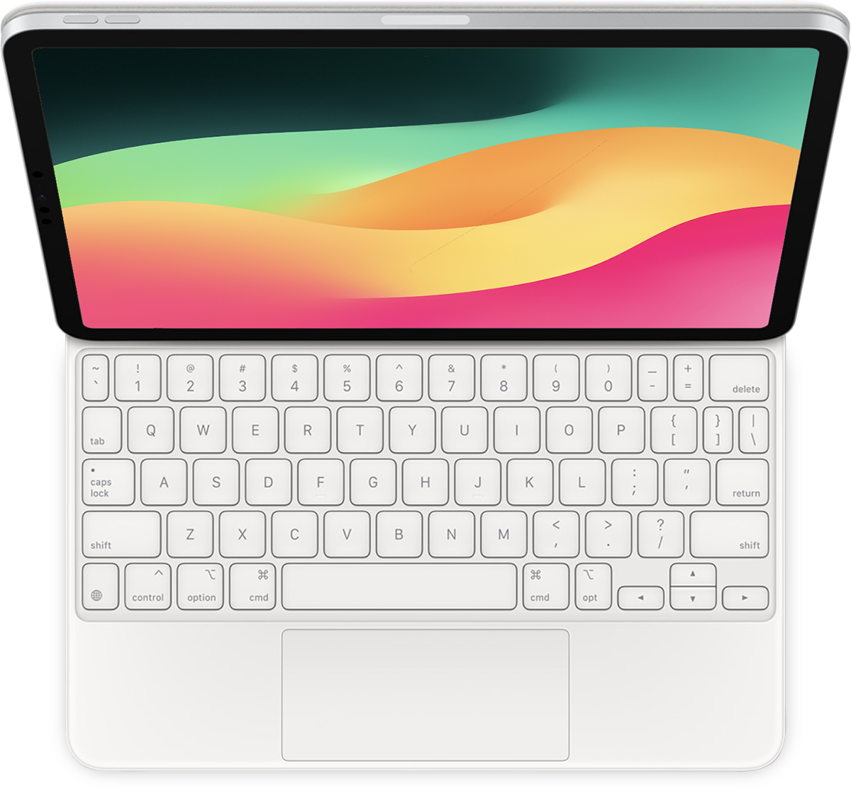 Изображение iPad с клавиатурой Magic Keyboard